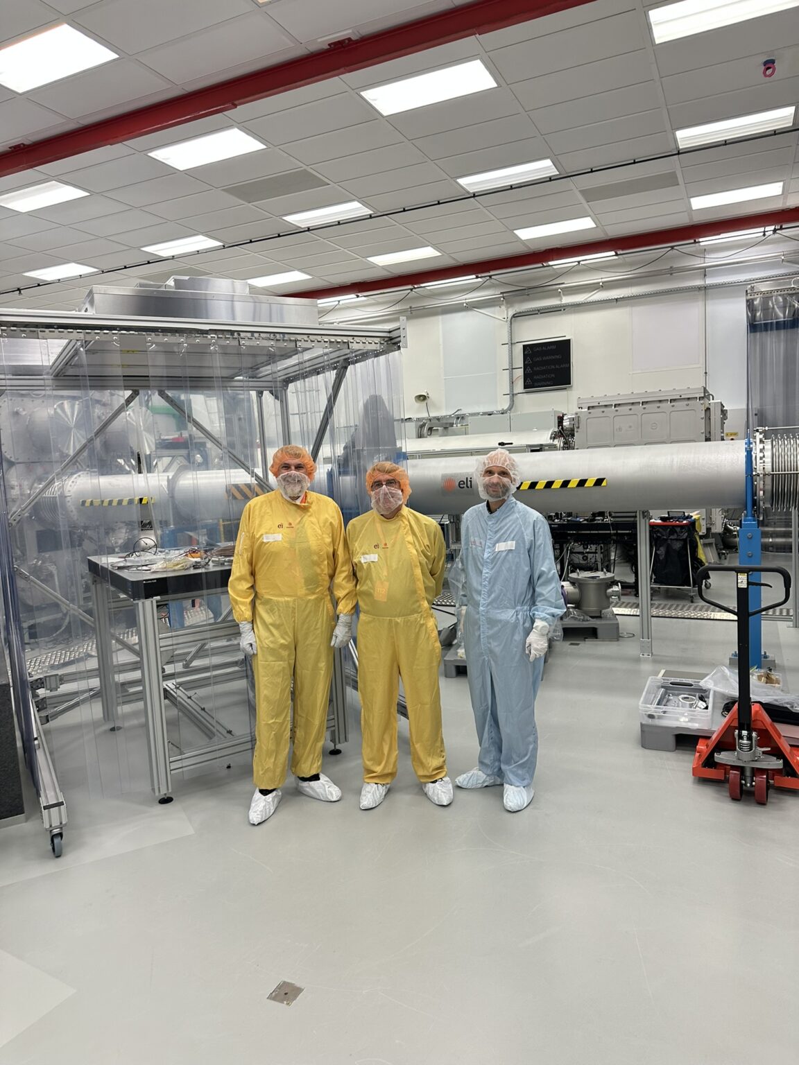 LLE and NSF OPAL Leadership Visit ELI Beamlines in Czechia to ...