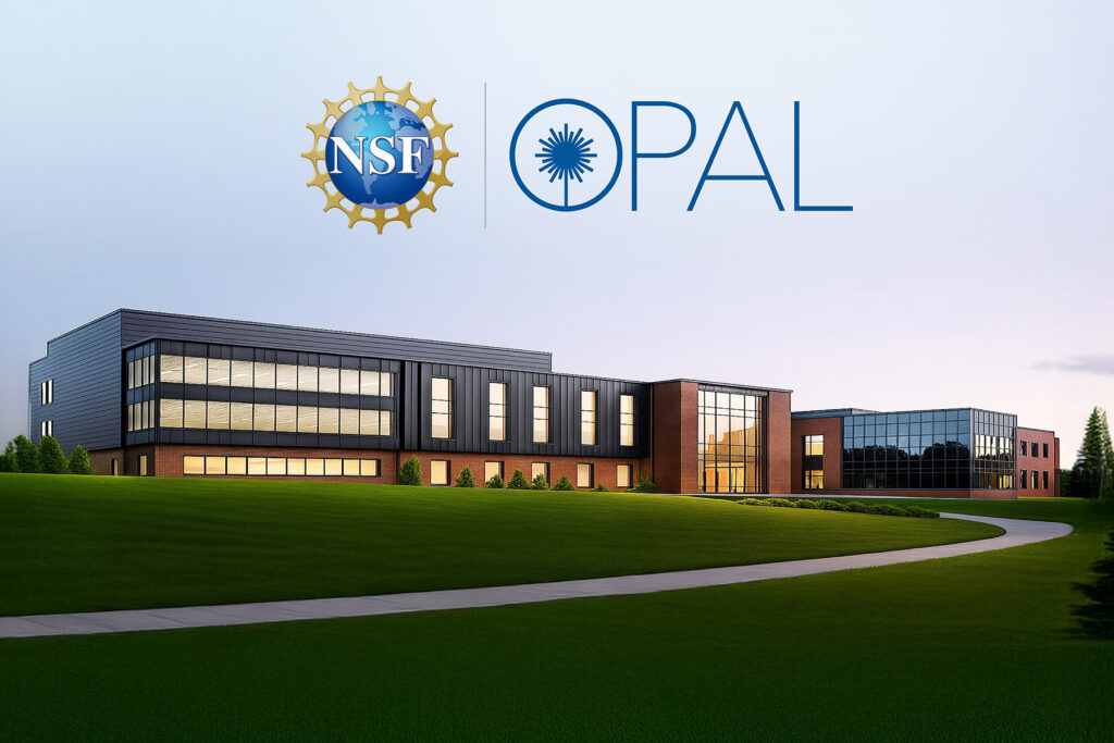 Rendering of the NSF OPAL addition to the Laboratory for Laser Energetics.
