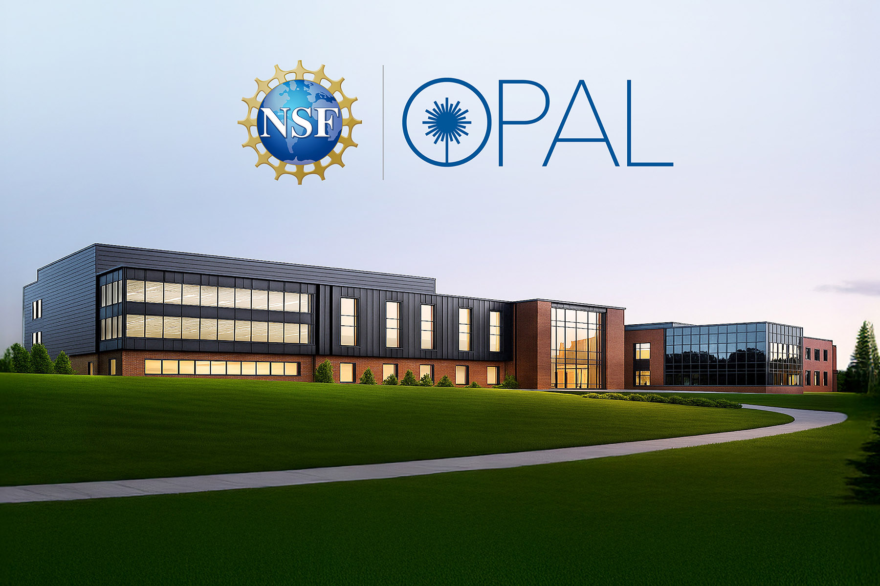 Rendering of the NSF OPAL addition to the Laboratory for Laser Energetics.